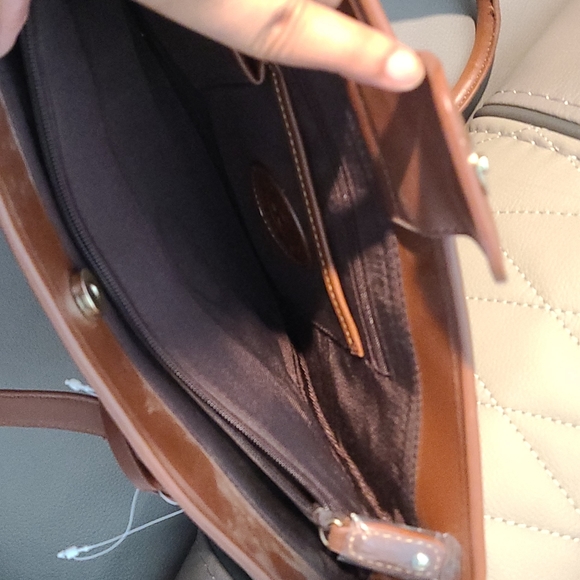 New without tags. Etienne Aigner Straw leather shoulder bag  . - Picture 5 of 9